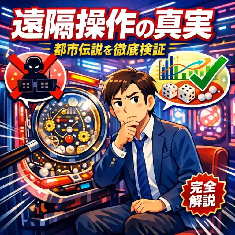 パチンコで遠隔されやすい人の特徴は本当か徹底検証