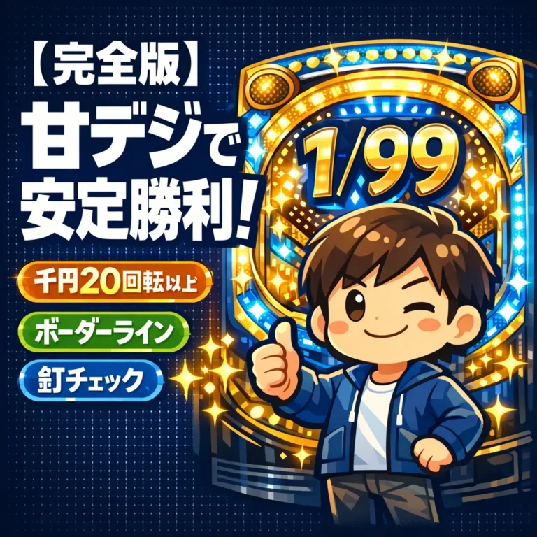 パチンコ甘デジで安定して勝てる台の選び方と実践戦略